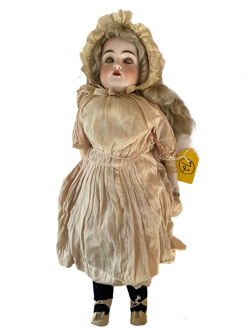Antique Closed Mouth Bisque Head Doll (1 of 4)