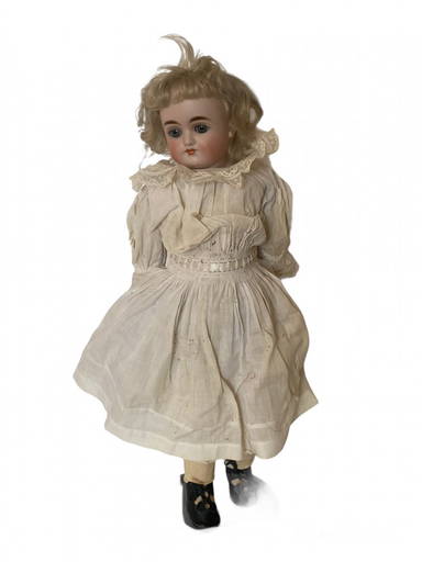 Antique Bisque Doll Marked H 1/2