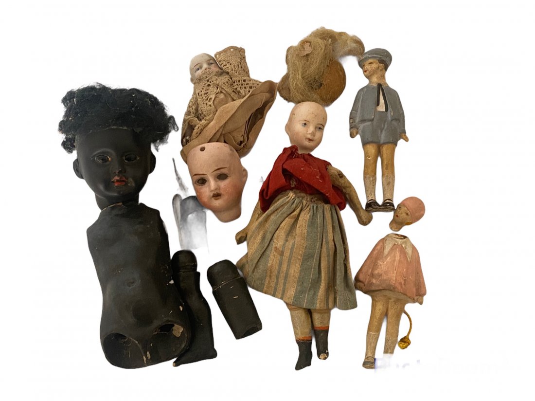 Lot of Antique Doll Parts (1 of 6)