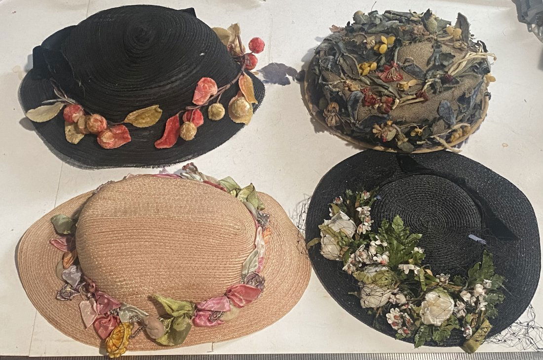 Lot of 4 Doll Hats (1 of 7)