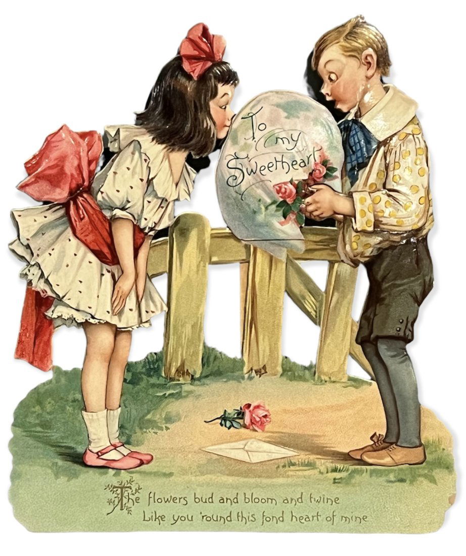 Raphael Tuck Antique Victorian Valentine Card (1 of 10)