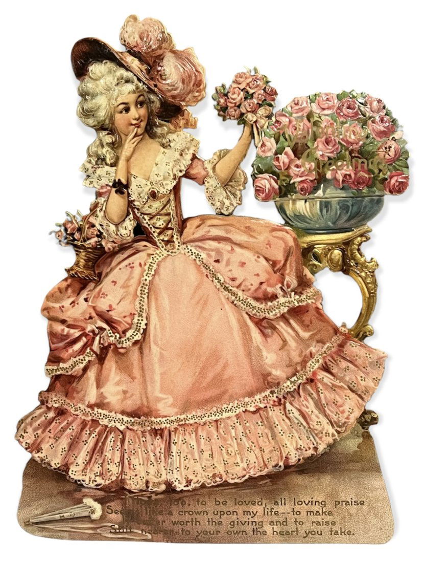 Raphael Tuck Embossed Victorian Valentine Card (1 of 7)