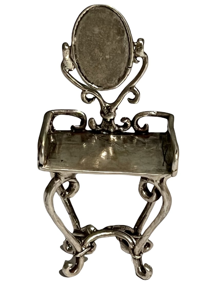 Sterling Silver Miniature Dressing Table (1 of 5)