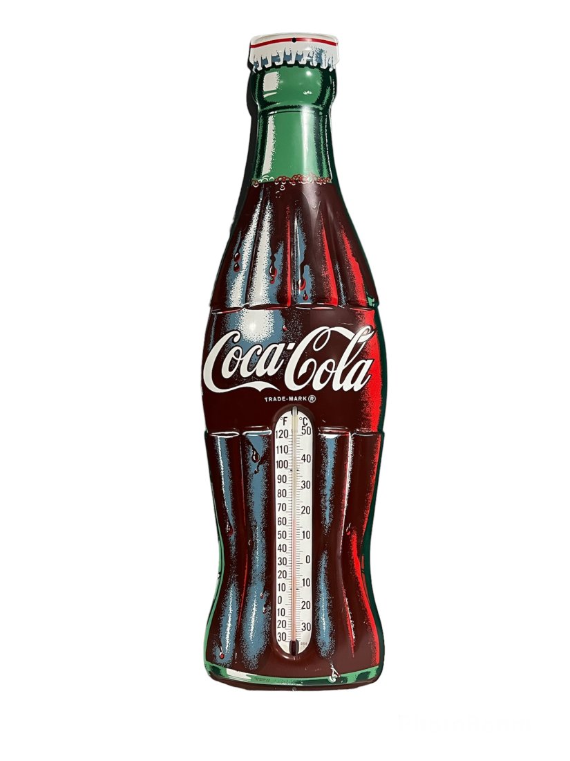 Vintage Large 29 inch Coca-Cola Coke Advertising Thermometer (1 of 4)