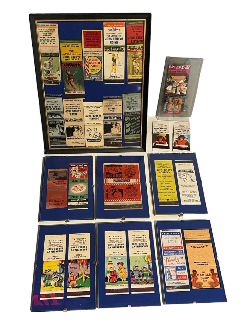 Vintage Barbershop Matchbook Collection (1 of 9)