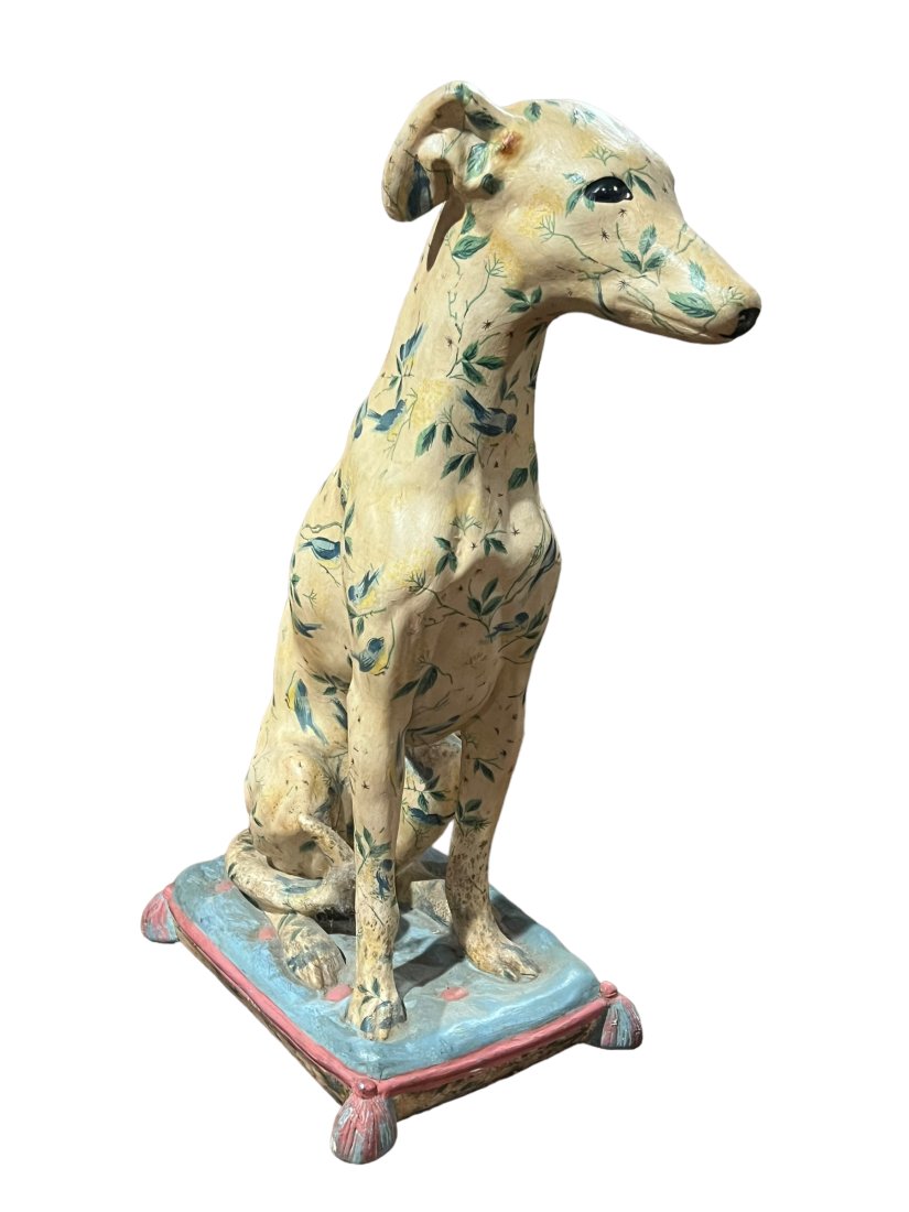 Rare Large Size White’s Whachamacallits Greyhound by Dona White (1 of 5)