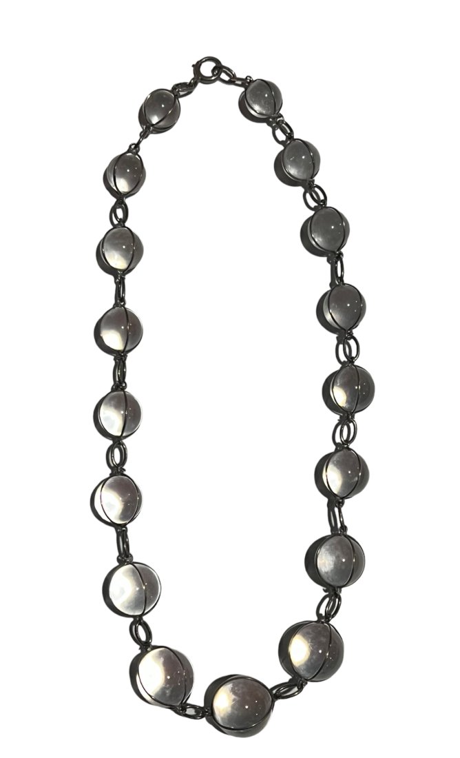 Antique Art Deco Pools of Light Rock Crystal Necklace (1 of 8)