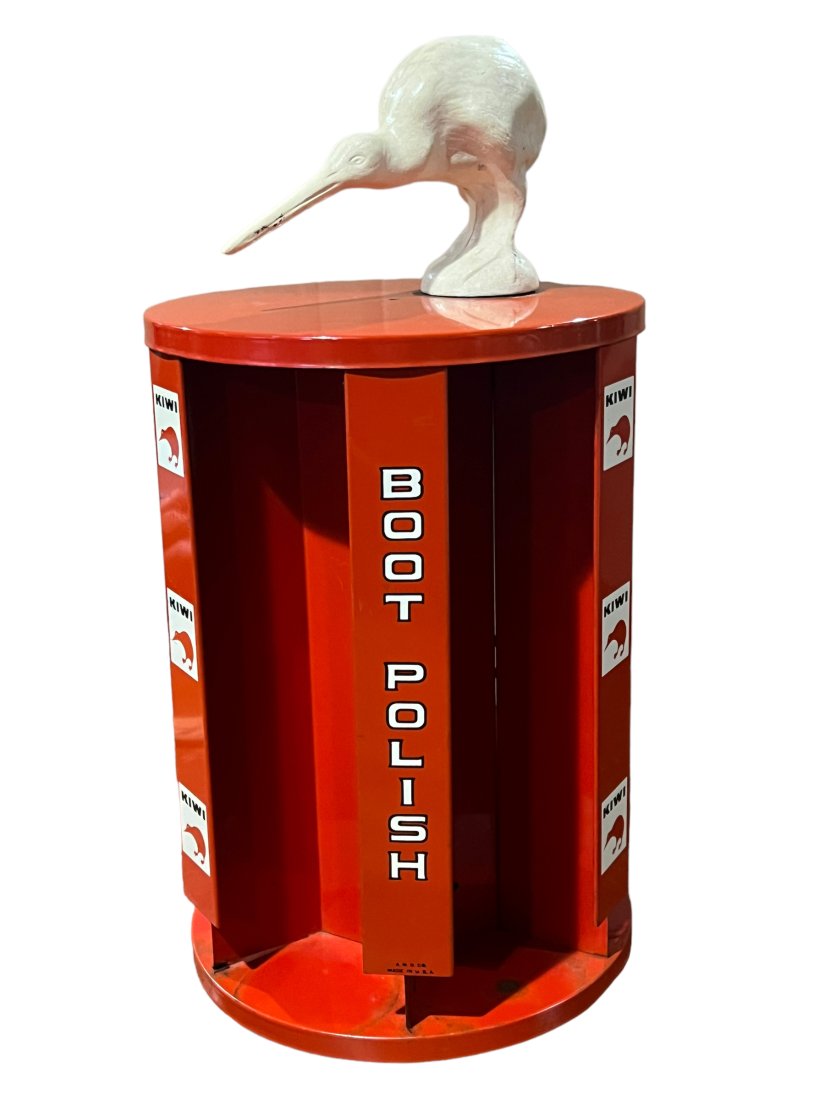 KIWI Boot Polish Rotating Store Display with KIWI Mascott (1 of 4)