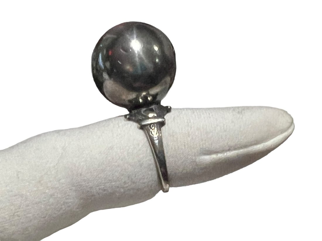 Mid Century Modern Modernist CINI Sterling Silver Ring Signed (1 of 9)