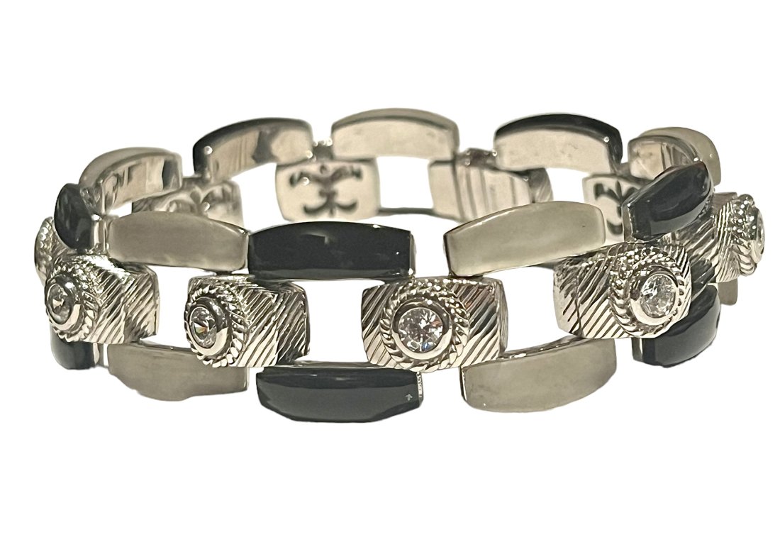 Judith Ripka Sterling Silver Bracelet (1 of 8)