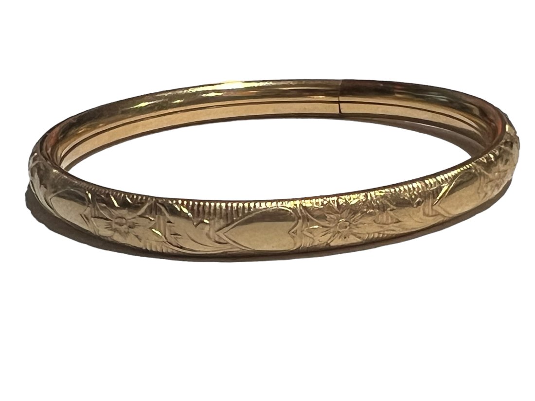 14K Gold Filled Baby Child Bracelet (1 of 6)