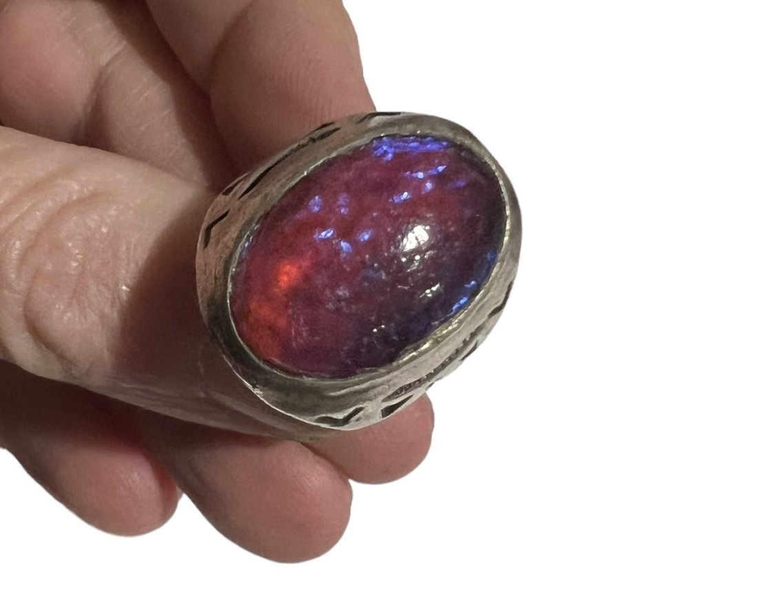 Vintage Dragon’s Breath Sterling Silver Ring (1 of 9)