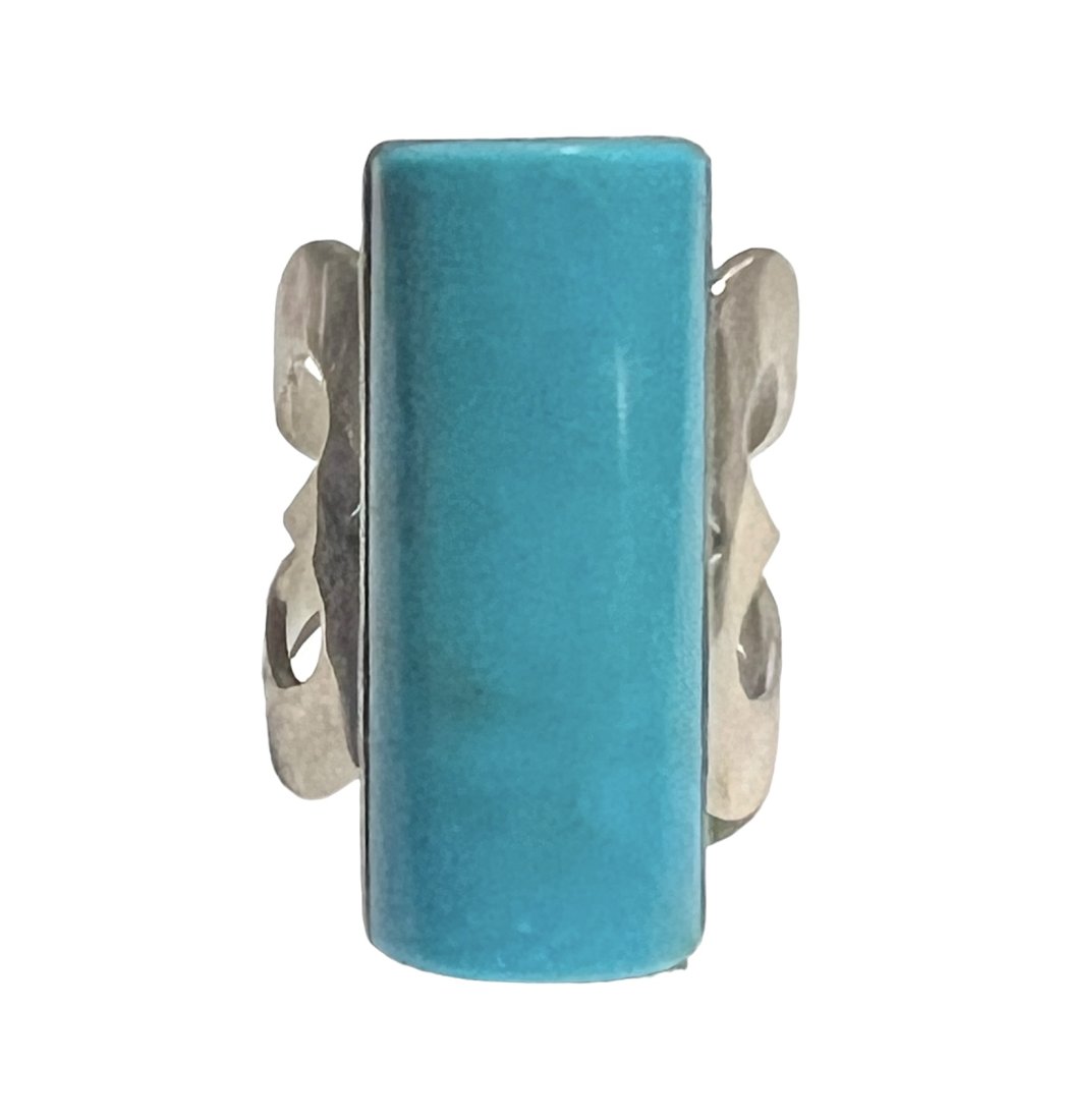 Jay King DTR  Vintage Sterling and Turquoise Ring (1 of 4)