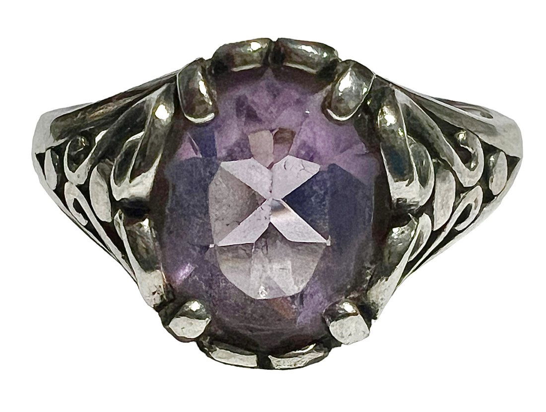 Kabana Sterling Silver and Amethyst Ring (1 of 6)