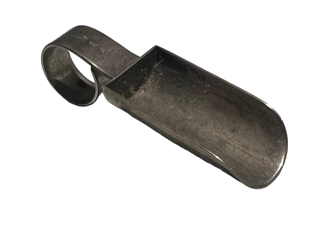 Rare Georg Jensen Inc. USA Sterling Silver Salt Spoon Sugar Scoop (1 of 9)