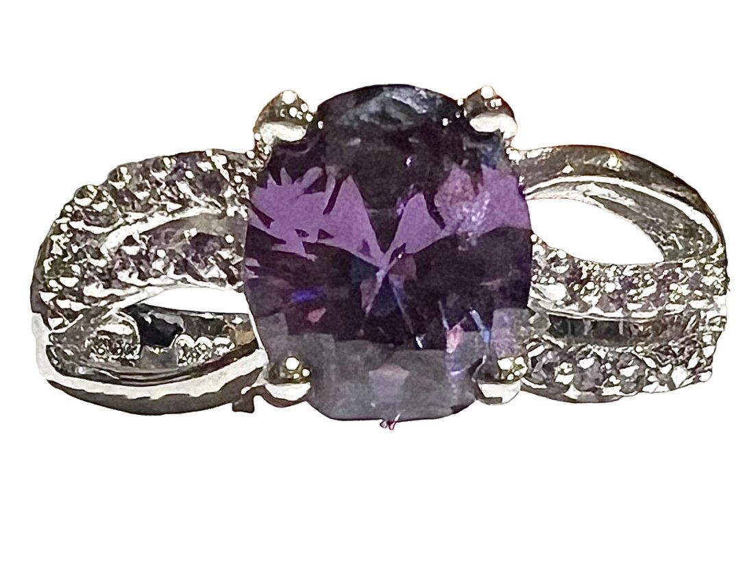 Sterling Silver and Amethyst Ring (1 of 6)