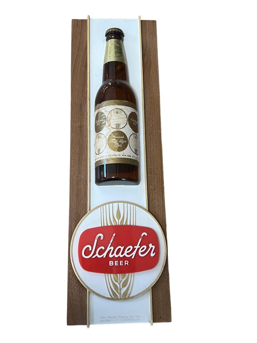 Vintage Schaefer Beer Advertising Sign (1 of 6)