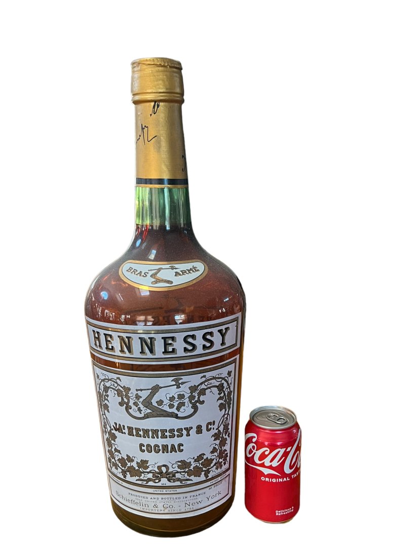 Vintage Hennessy Cognac Big Store Display Bottle (1 of 5)