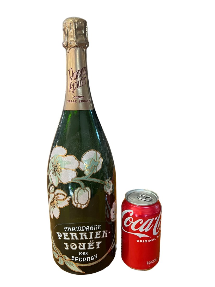 Vintage Perrier Jouet Champagne Big Store Display Bottle (1 of 4)