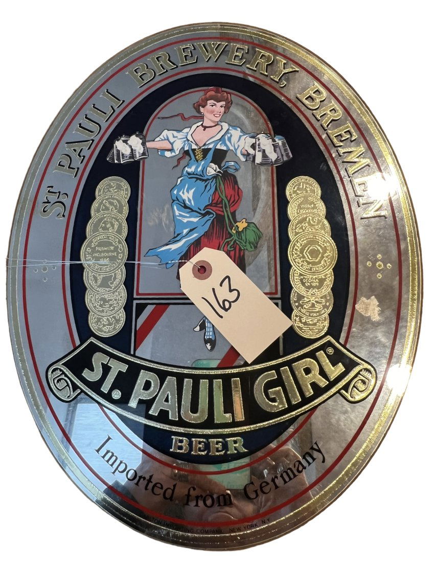 St. Pauli’s Girl Mirrored Advertising Sign (1 of 3)
