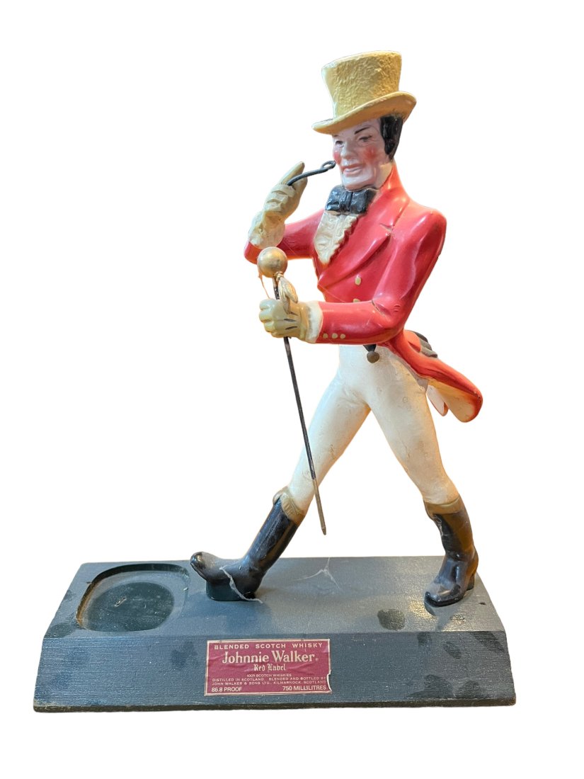 Vintage Johnnie Walker Striding Man Back Bar Advertising Store Display Figure (1 of 6)
