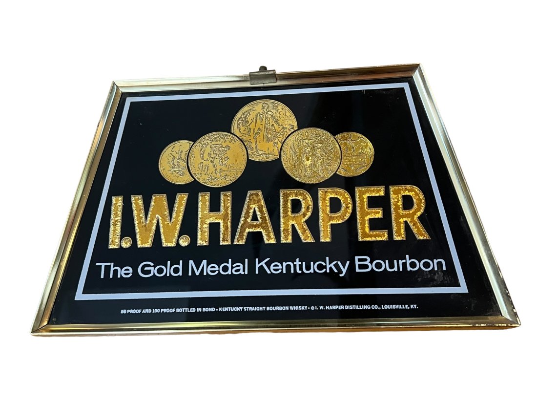 IW Harper Kentucky Bourbon Advertising Sign (1 of 5)