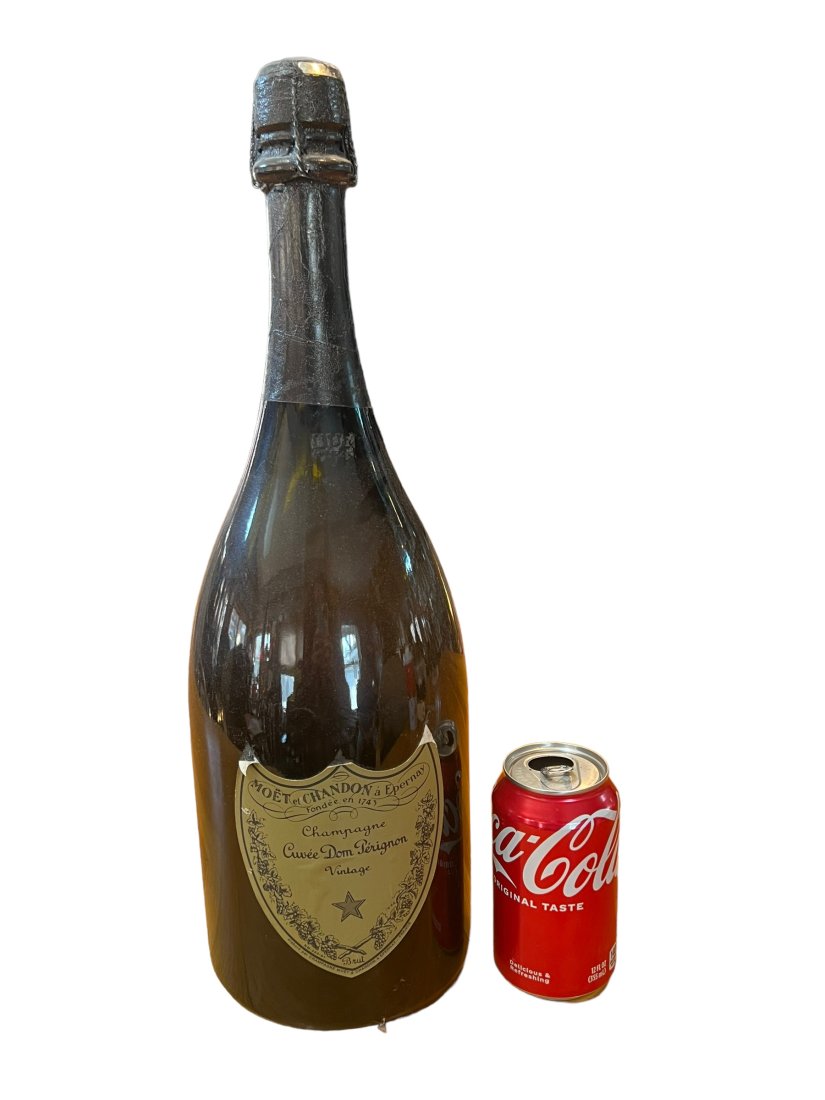 Vintage Dom Perignon Champagne Store Display Advertising Bottle (1 of 5)