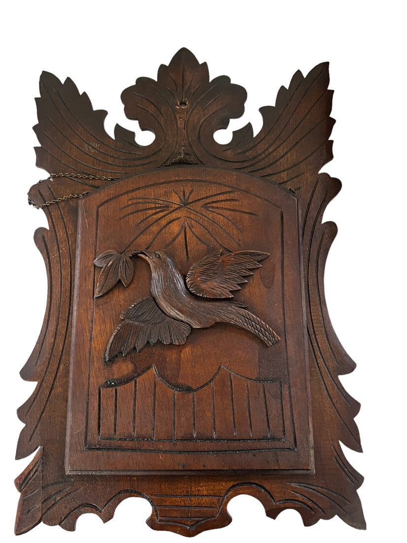 Victorian Carved Letter Holder (1 of 4)