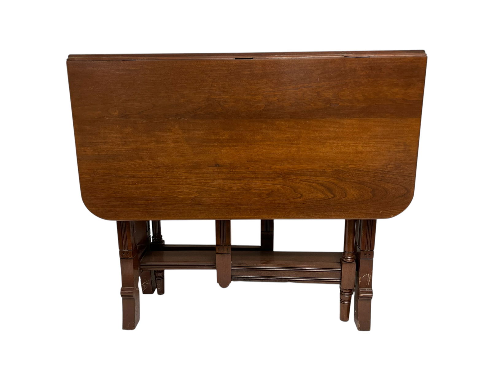 Victorian Carved Gate Leg Drop Leaf Table (1 of 6)