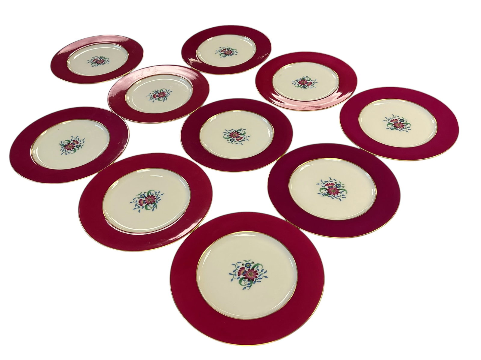 Lot of 10 Lenox Dinner Plates (1 of 7)