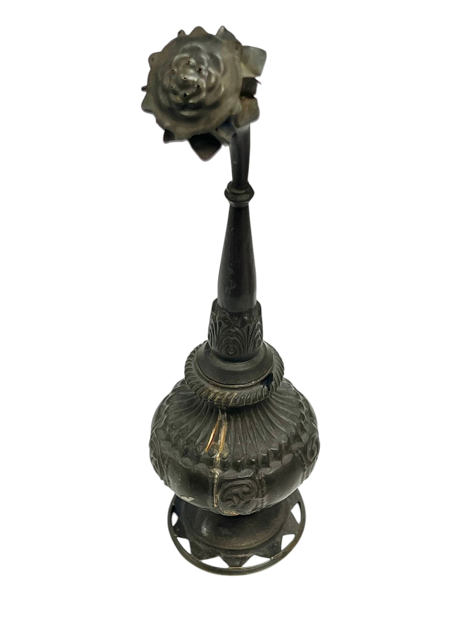Antique Persian Silver Rose Water Sprinkler. (1 of 6)
