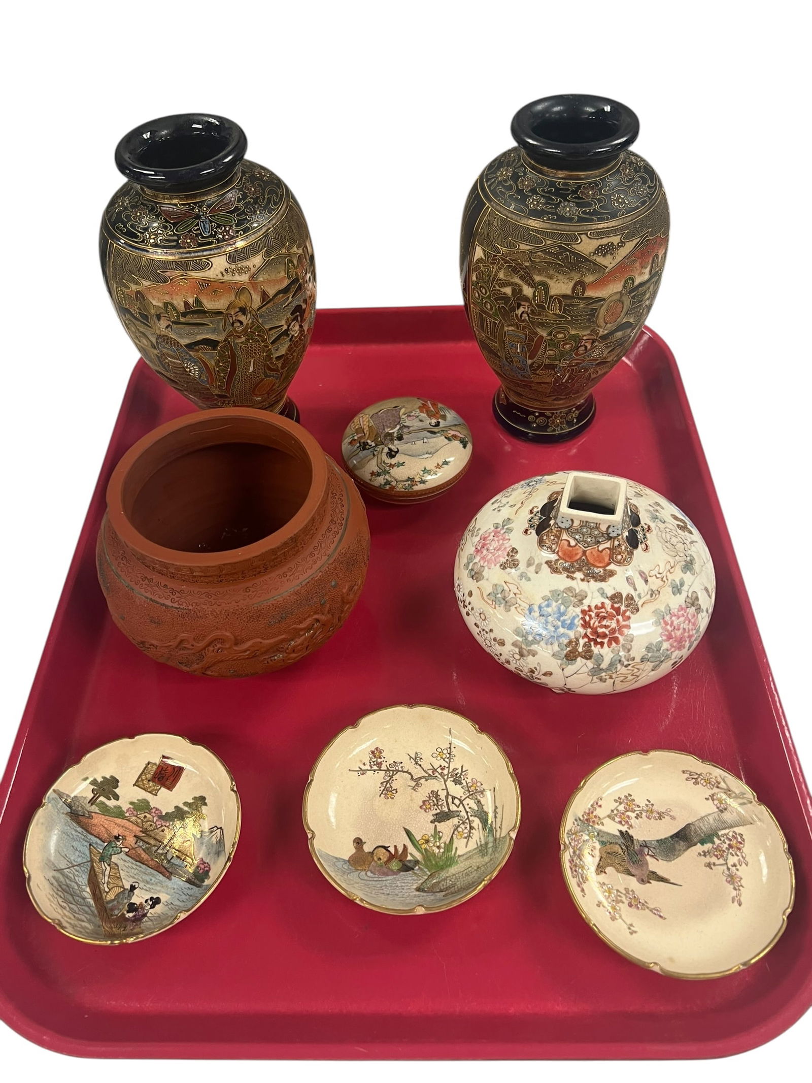 Lot of Vintage Asian Decorative Items (1 of 6)