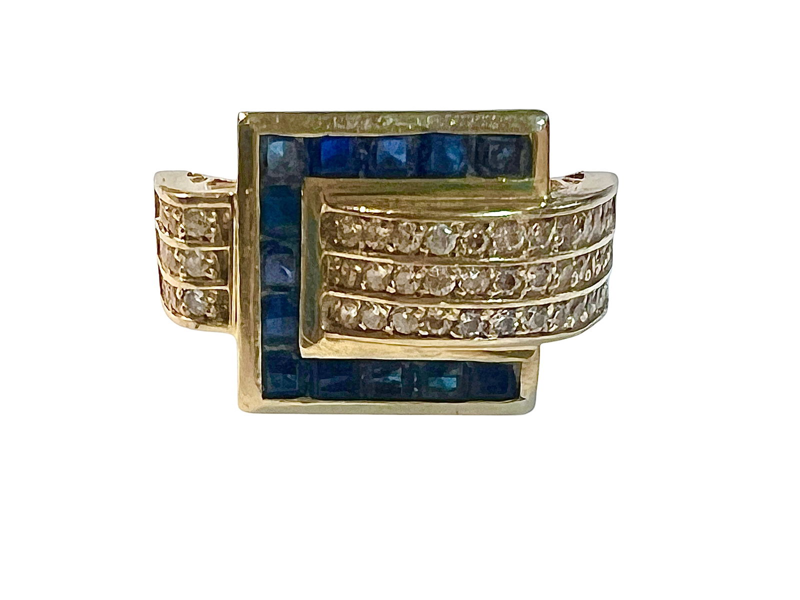 14K Gold Buckle Ring (1 of 5)