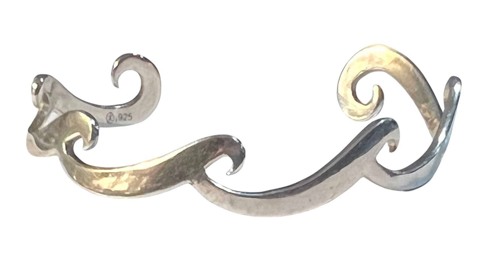 Lestage Sterling Silver Nautical Wave Bracelet (1 of 7)