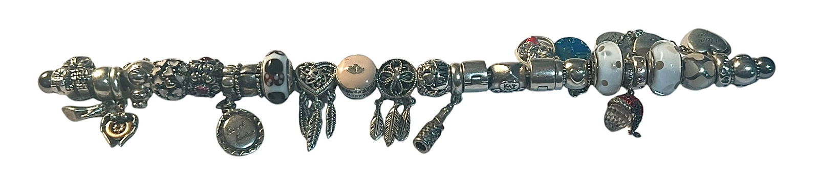 Lot of 26 Mostly Pandora ALE Sterling Silver Charms (1 of 9)