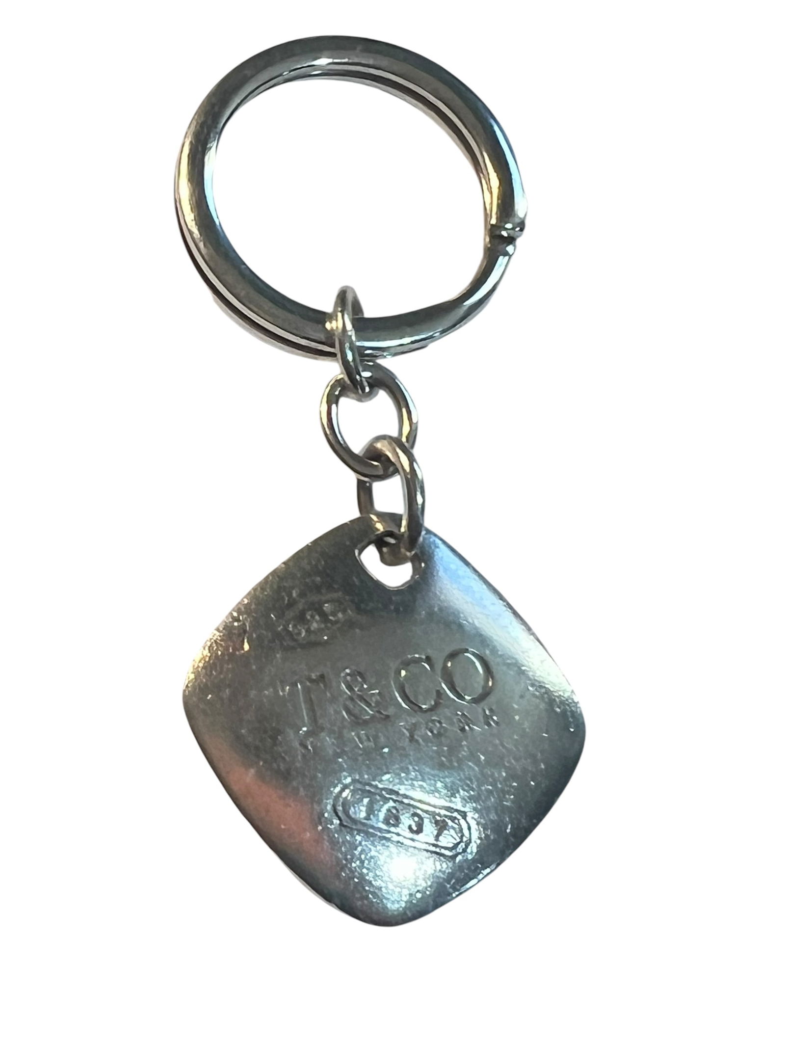 2005 Tiffany & Co. Sterling Silver Keychain: 2005 Tiffany & Co. Sterling Silver Keychain .