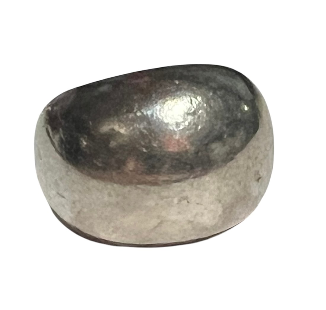 Sterling Silver Dome Ring (1 of 7)