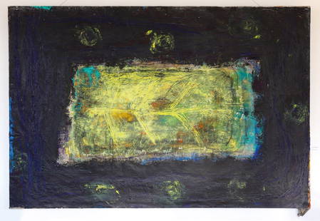 Ohne Titel, Norbert Prangenberg* (1949 - 2012): Mischtechnik. Oel, Wasserfarbe und Pastell auf Leinwand. 180 x 270 cm. Ausgestellt in der Galerie Karsten Greve Koeln 1987., Literature: Norbert Prangenberg. Bilder/ Paintings, Zeichnungen/ Drawings,