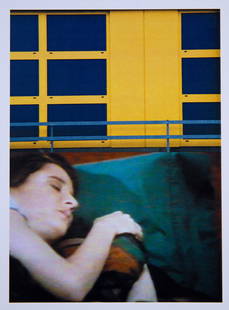 Eberhard Havekost*, Flexibel 2000, Digital print: Eberhard Havekost*, (1967-2019) Flexible. 2000. Digital C-Print on strong paper. 30 x 21.2 cm. Numbered, titled, signed and dated in pencil on the lower margin: 25/30 FLEXIBEL Havekost 2000. From a sm