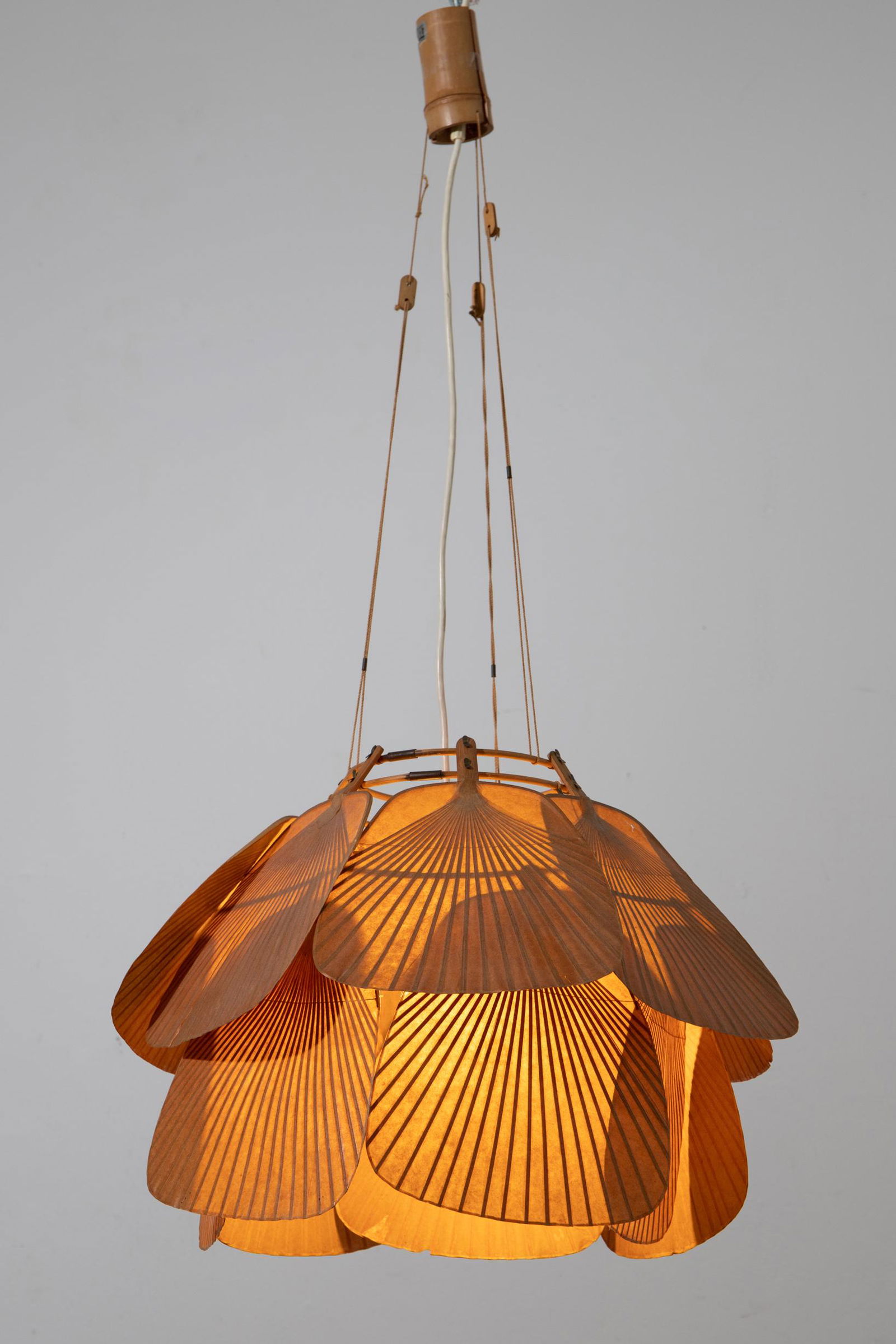Ingo Maurer, Design M, Pendant lamp model Uchiwa (1 of 9)