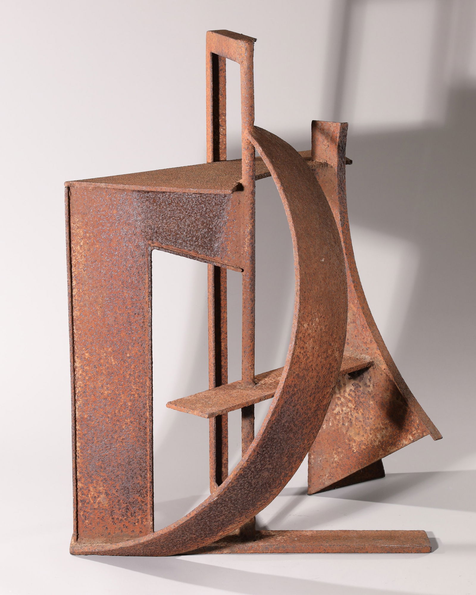 Robert Jacobsen*, Iron Sculpture, ca. 1955: Robert Jacobsen*, (1919-1993) Untitled. Around 1955. Iron sculpture. 61 x 45 cm. Published in Robert Jacobsen, Tidlige jernskulpturer, Ny Carlsberg Glyptotek, 1992. Enclosed is an art card (card no. 1