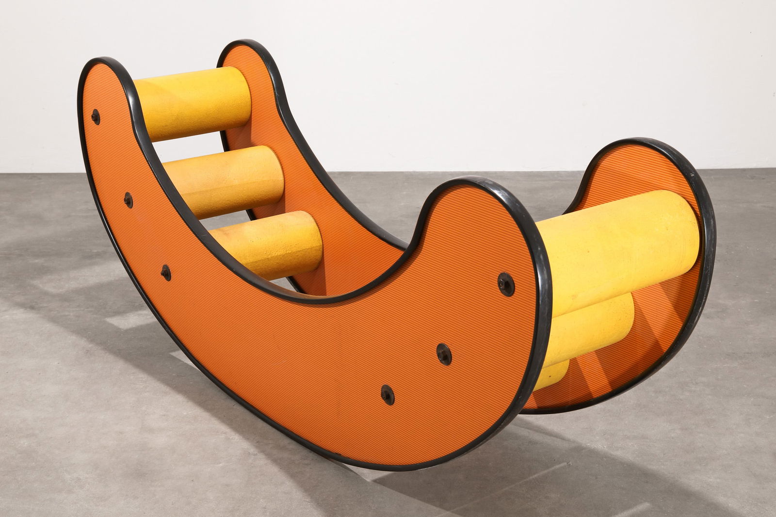 Franco Mello, Gufram, Prototype / unique rocking object, model Wurstel (1 of 4)