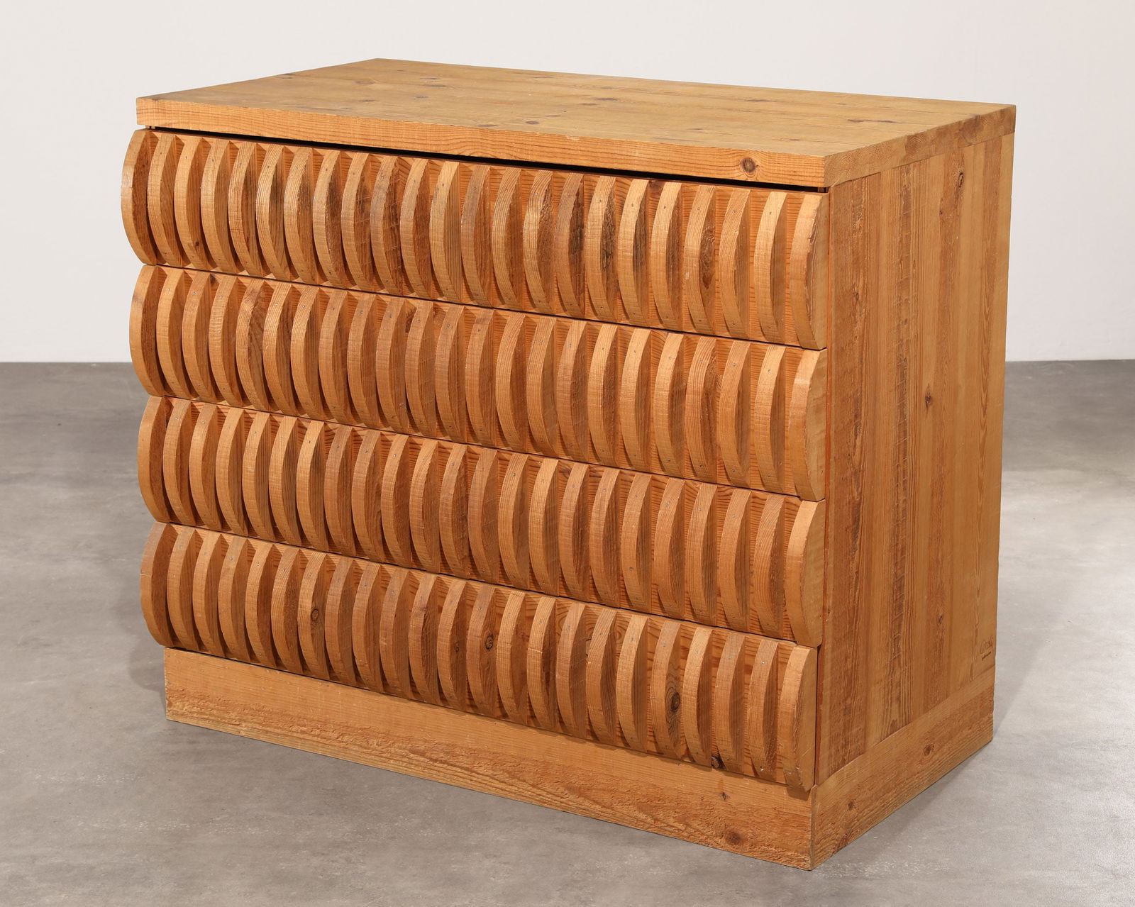 Mario Ceroli, Poltronova, Chest of drawers from the Annabella series (1 of 6)