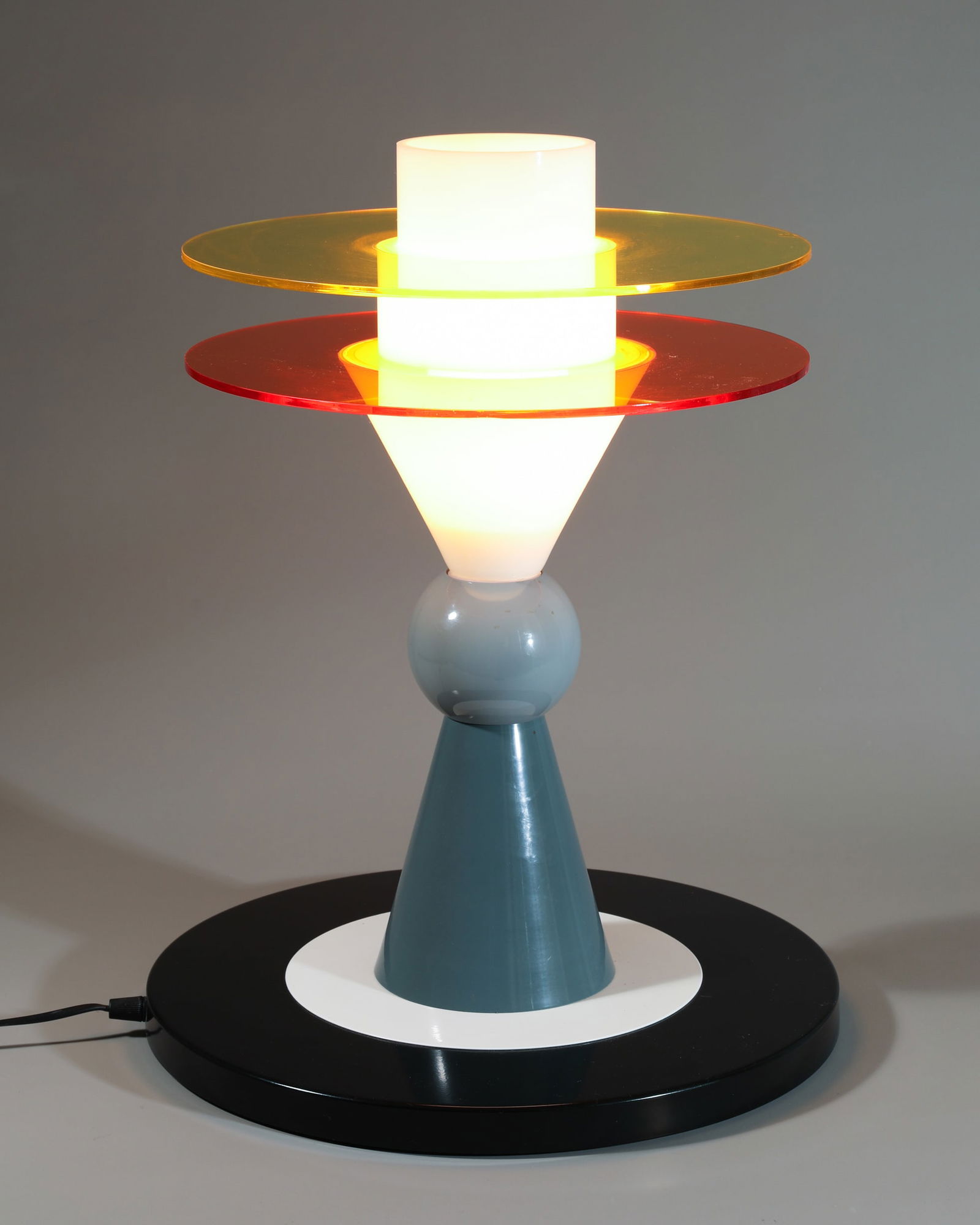 Ettore Sottsass, Memphis, Table Lamp, model Bay Lamp (1 of 3)