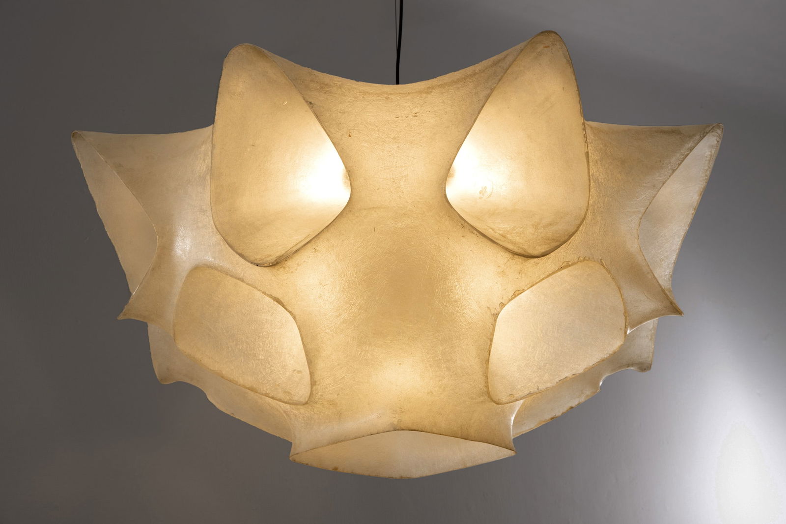 Herzog & de Meuron, GFK Project, Fiberglass pendant Lamp, model Bird's Nest (1 of 12)