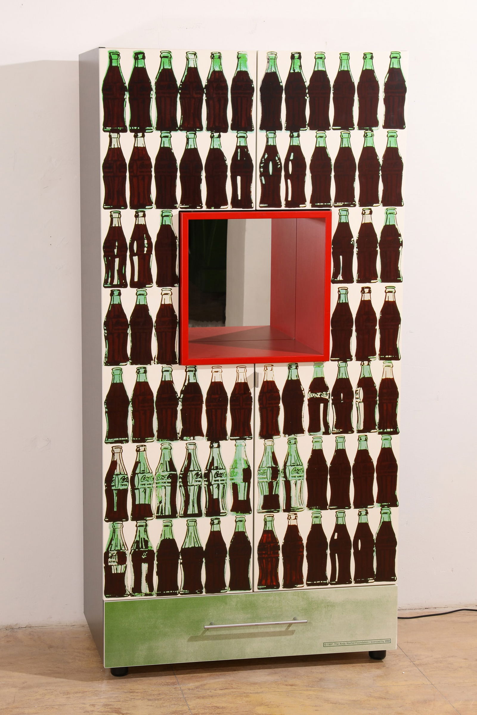Andy Warhol, hb Collection, limited Bar Cabinet Motif 210 Coca-Cola Bottles 1962 (1 of 6)