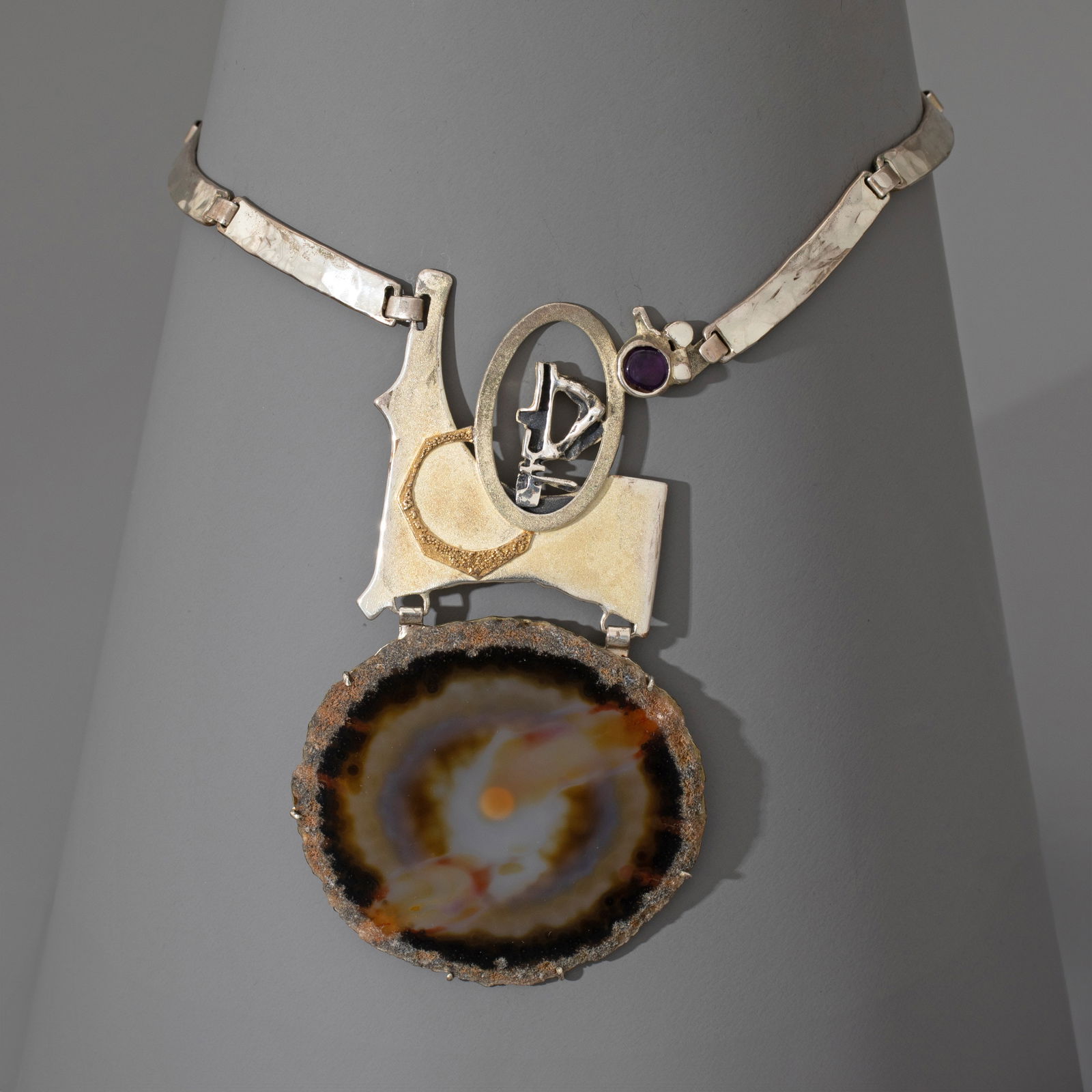 Manfred Stubhann, Necklace with Agate (1 of 7)