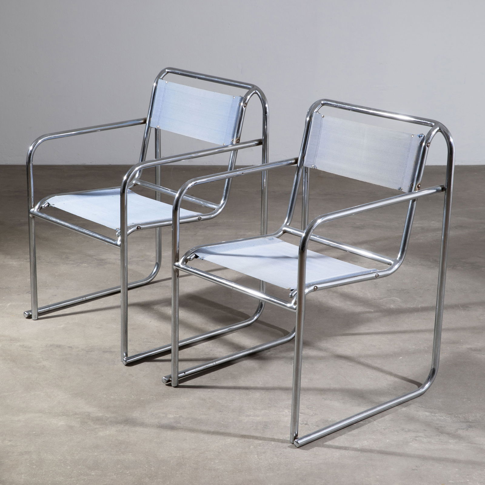 Bruno Pollak, 2 chairs model RP7 (1 of 6)