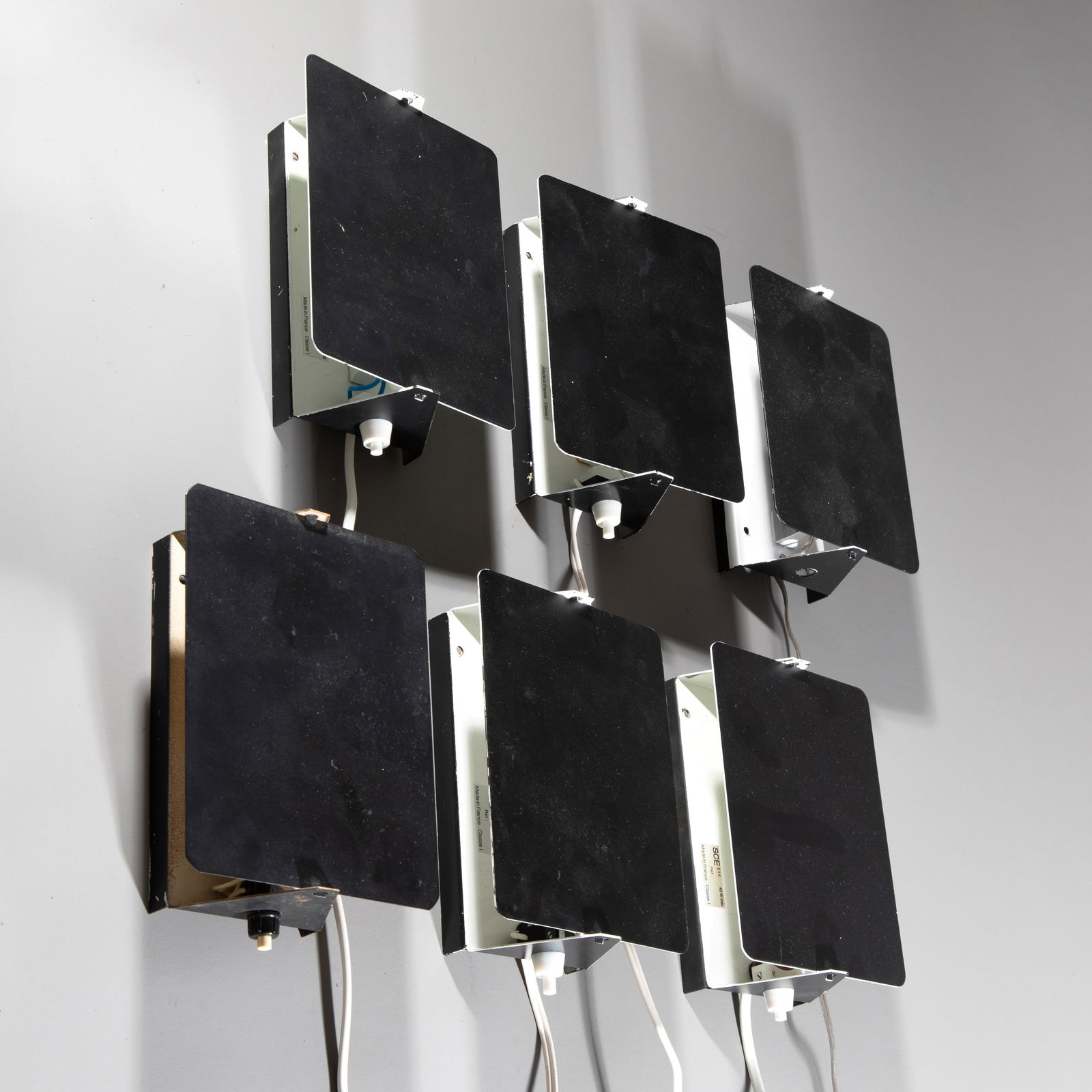 Charlotte Perriand, 4 wall lights model CP-1 (1 of 5)