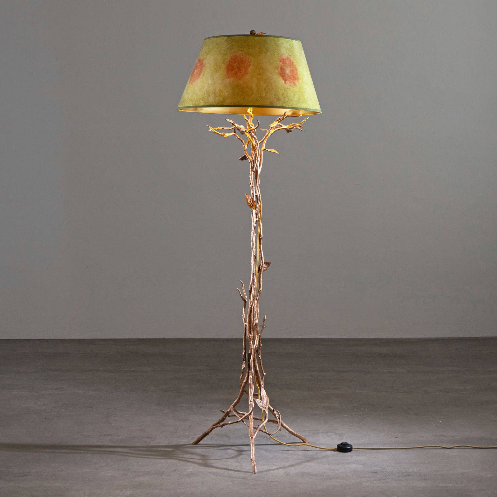 Jacques Goldstein, Limited bronze floor lamp (1 of 3)